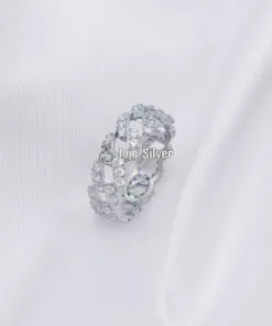 Alternative view of دبلة فضة حريمي كارتير ضفيرة