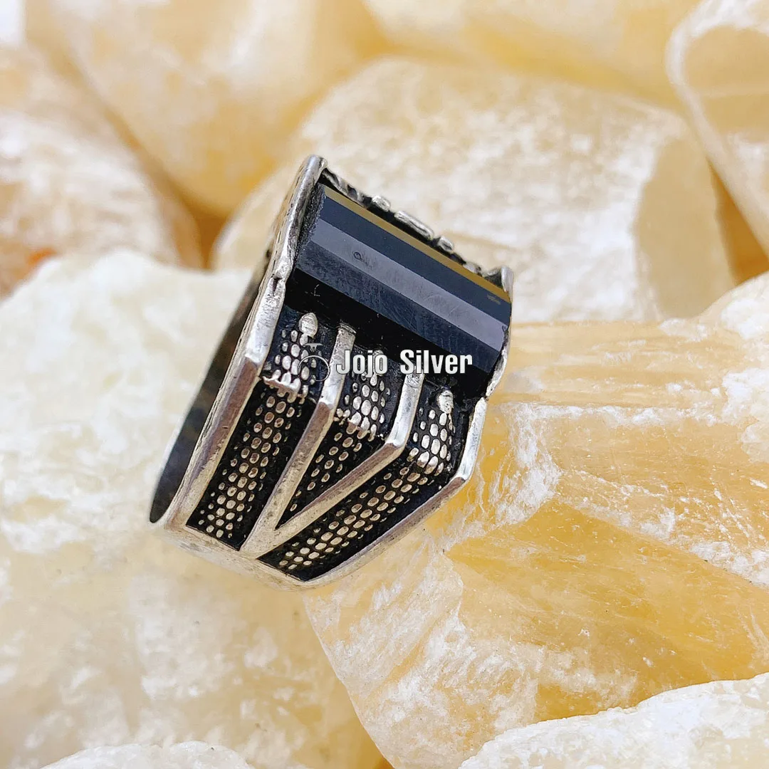 خاتم فضة رجالي