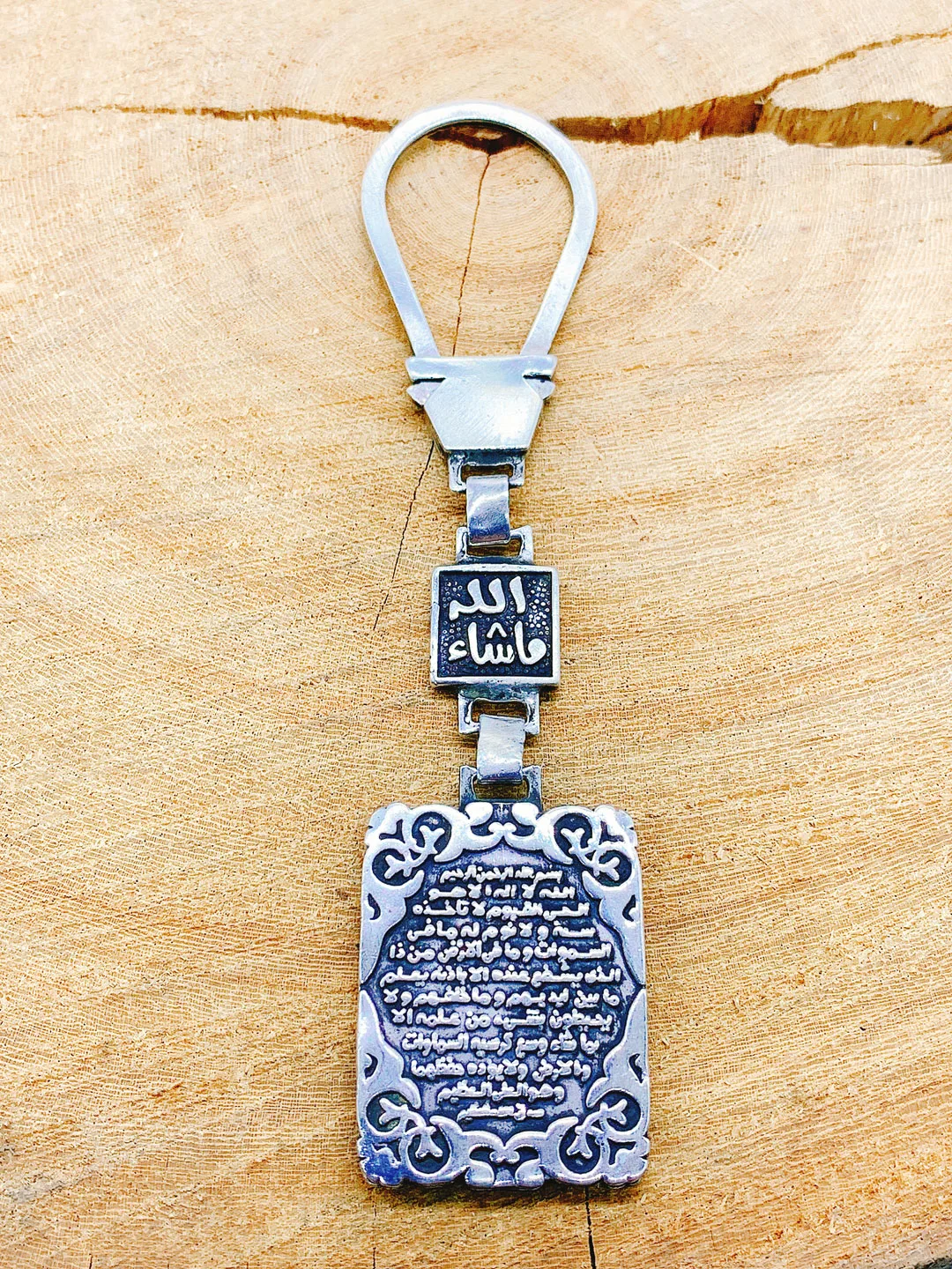 ⁦ميدالية فضة الله اكبر وجهيين⁩ - الصورة ⁦2⁩