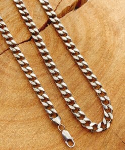 Alternative view of سلسلة فضة رجالي