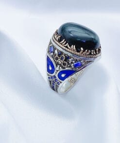 Alternative view of خاتم فضة رجالي