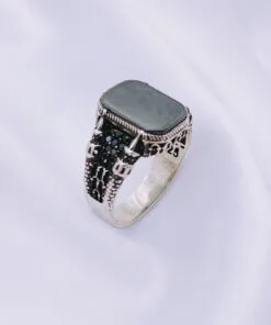 Alternative view of خاتم فضة رجالي