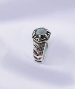 Alternative view of خاتم فضة رجالي