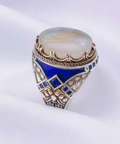 Alternative view of خاتم فضة رجالي