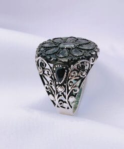 Alternative view of خاتم فضة رجالي