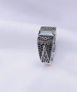 Alternative view of خاتم فضة رجالي