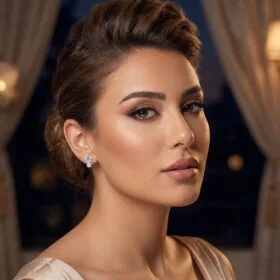 حلق فضة حريمي